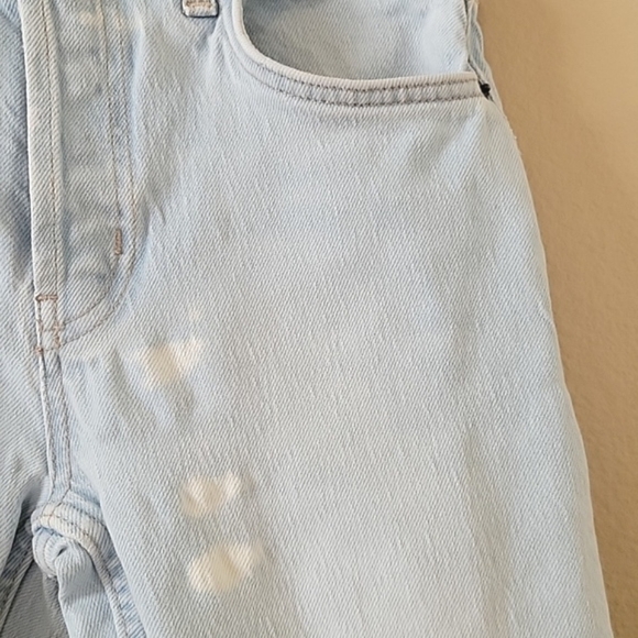 Rails The Melrose Classic Slim Bleached Repair Hem Denim Jeans - Size 25 - Picture 4 of 15